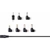 VOLTCRAFT VC-11335620 zásuvkový napájecí adaptér, nastavitelný, regulovatelné výstupní napětí, 9 V/DC, 12 V/DC, 15 V/DC, 18 V/DC, 20 V/DC, 24 V/DC, 1.5 A, 24 W
