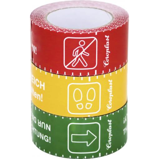 Coroplast 1466 SDR 217520 podlahová značkovací páska červená (d x š) 10 m x 60 mm 1 ks