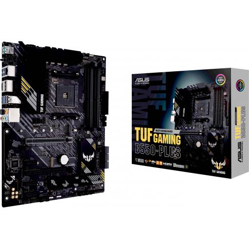Asus TUF GAMING B550-PLUS Základní deska Socket (PC) AMD AM4 Tvarový faktor ATX Čipová sada základní desky AMD® B550