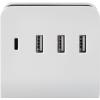 VOLTCRAFT UC-4ACX001 USB nabíječka 24 W vnitřní Výstupní proud (max.) 4.8 A 4 x 1x USB-C®, 3x USB A
