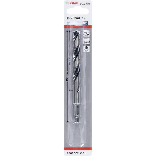 Bosch Accessories 2608577537 PointTeQ 1 ks spirálový vrták kov 10 mm
