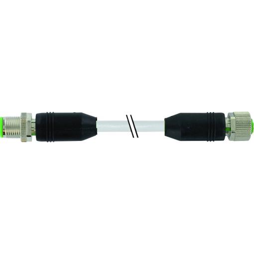 Murrelektronik upravený zástrčkový konektor pro senzory - aktory, 7000-40501-3310100, piny: 4, 1.00 m, 1 ks
