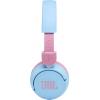JBL JR 310 BT dětské sluchátka On Ear  Bluetooth®  světle modrá, růžová  složitelná, omezení hlasitosti, regulace hlasitosti