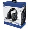 Trust GXT 488 FORZE Headset uzavřená (Over Ear) kabelová stereo černá Redukce šumu mikrofonu Vypnutí zvuku mikrofonu, regulace hlasitosti Gaming