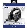 Trust GXT 488 FORZE Headset uzavřená (Over Ear) kabelová stereo černá Redukce šumu mikrofonu Vypnutí zvuku mikrofonu, regulace hlasitosti Gaming