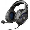 Trust GXT 488 FORZE Headset uzavřená (Over Ear) kabelová stereo černá Redukce šumu mikrofonu Vypnutí zvuku mikrofonu, regulace hlasitosti Gaming