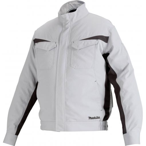 Makita DFJ213ZM Aku klimatická bunda vel. M vel. Oblečení: M šedá