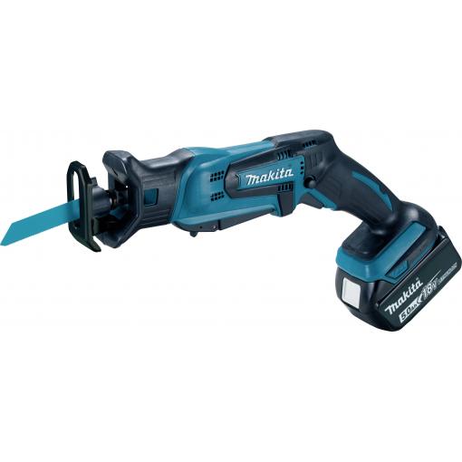 Makita akumulátorová šavlová pila, 18 V, 5 Ah, DJR183RT1J