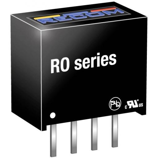 RECOM RO-2405S DC/DC měnič napětí do DPS 5 200 mA 1 W Počet výstupů: 1 x Obsah 1 ks