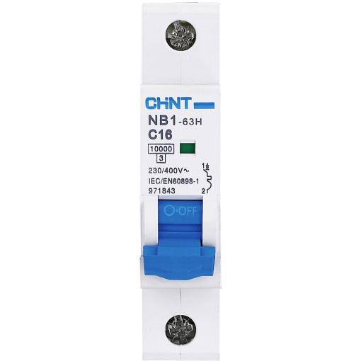 Chint 179793 NB1L elektrický jistič 1pólový 6 A