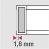 BMI 696040PM 696040PM magnetická vodováha s magnetem 40 cm 0.5 mm/m
