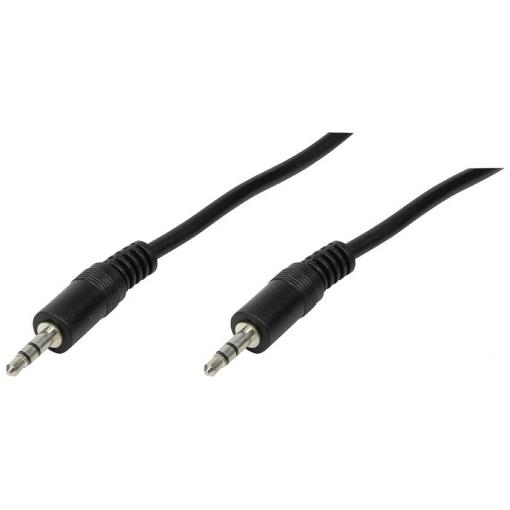 LogiLink CA1048 jack audio kabel 0.20 m černá (matná)