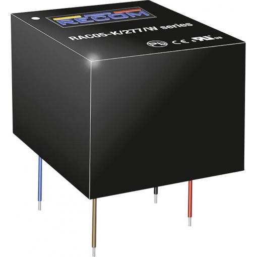 RECOM RAC05-24SK/277/W AC/DC zdroj do DPS 24 V 5 W