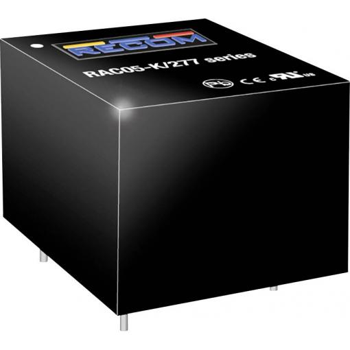 RECOM RAC05-05SK/277 AC/DC zdroj do DPS 5 V 5 W