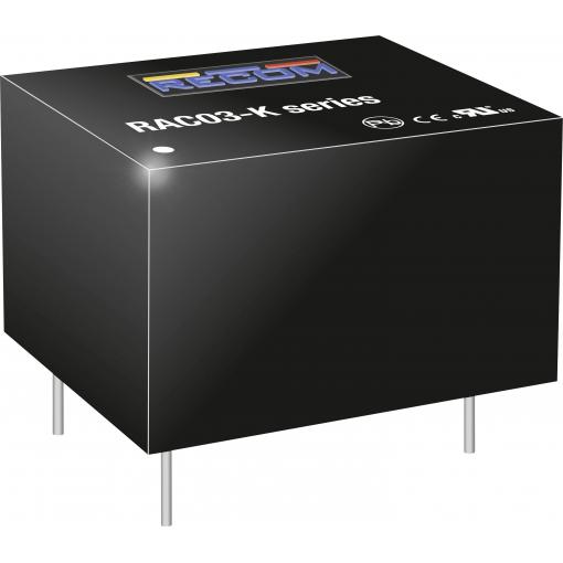 RECOM RAC03-18SK AC/DC zdroj do DPS 18 V 3 W