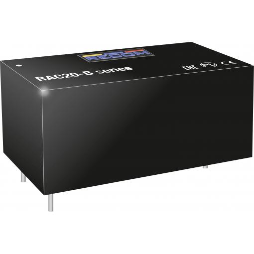 RECOM RAC20-12SB AC/DC zdroj do DPS 12 V 20 W