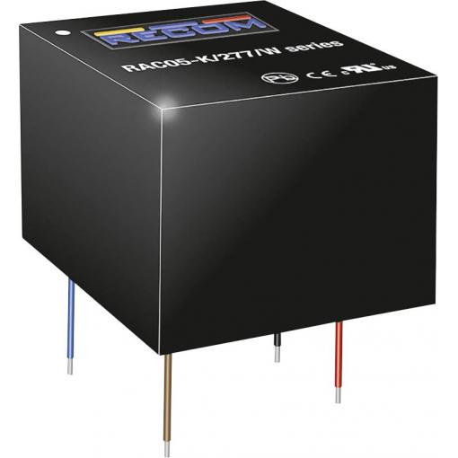 RECOM RAC05-05SK/277/W AC/DC zdroj do DPS 5 V 5 W