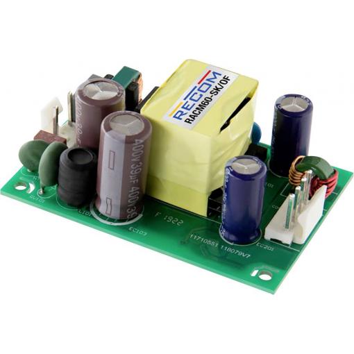 RECOM RACM60-24SK/OF AC/DC vestavný zdroj, open frame 24 V 1 ks