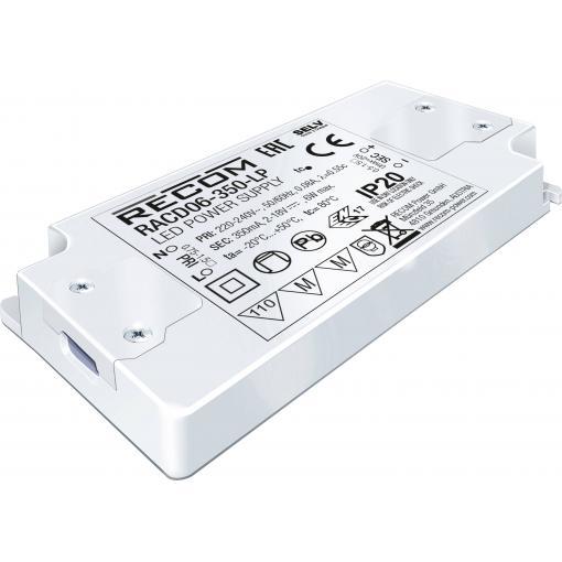 RECOM LED driver 6 W 700 mA 2 - 9 V/DC 1 ks