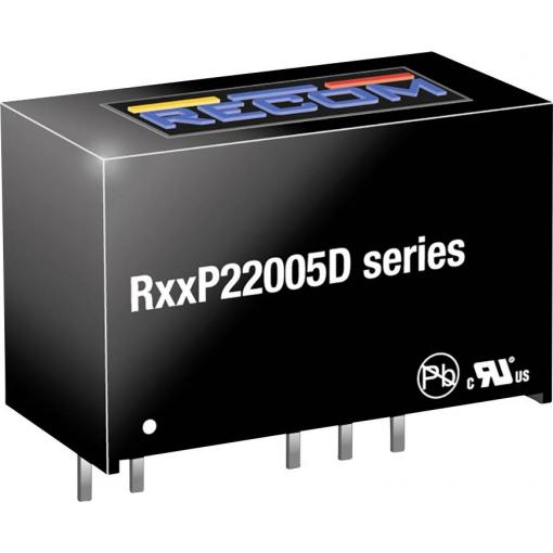 RECOM R24P22005D DC/DC měnič napětí do DPS 200 mA 2 W Počet výstupů: 2 x Obsah 1 ks