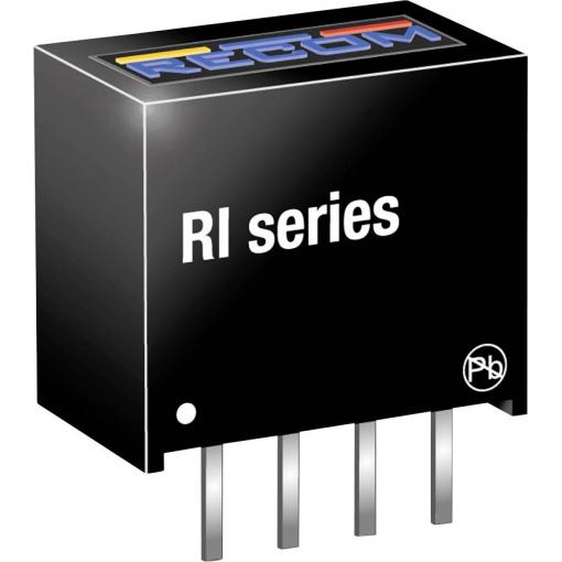 RECOM RI-0515S/P DC/DC měnič napětí do DPS 133 mA 2 W Počet výstupů: 1 x Obsah 1 ks