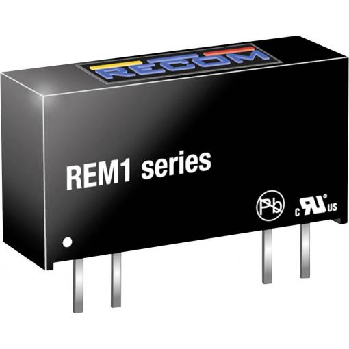 RECOM REM1-0505S DC/DC měnič napětí do DPS 200 mA 1 W Počet výstupů: 1 x Obsah 1 ks