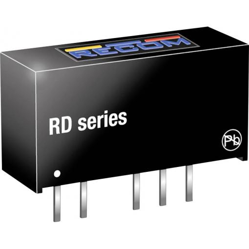 RECOM RD-2412D/P DC/DC měnič napětí do DPS 84 mA 2 W Počet výstupů: 2 x Obsah 1 ks