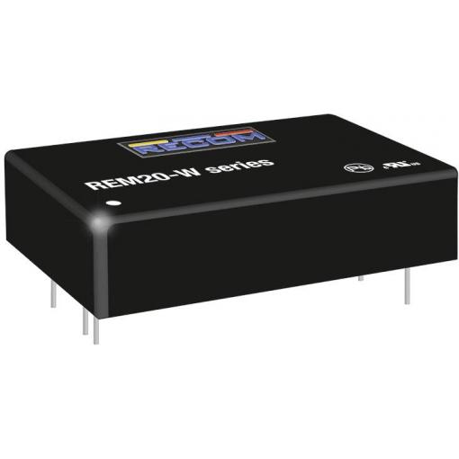 RECOM REM20-4815DW DC/DC měnič napětí 667 mA 20 W Počet výstupů: 2 x Obsah 1 ks