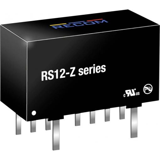 RECOM RS12-2412SZ DC/DC měnič napětí do DPS 1 A 12 W Počet výstupů: 1 x Obsah 1 ks