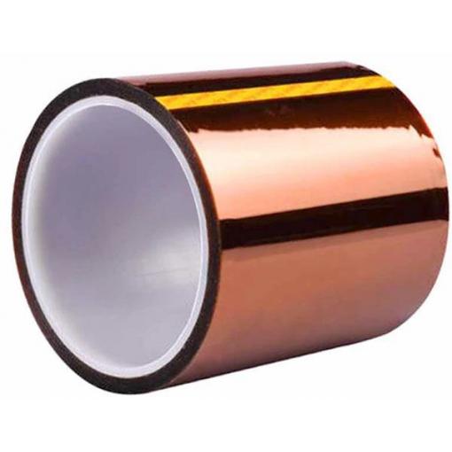 Izolační páska Kapton, jantarová samolepící 100 mm × 20 m