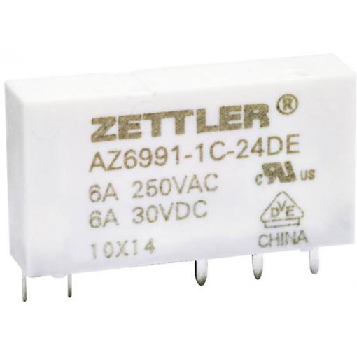Zettler Electronics AZ6991-1C-12DE relé do DPS 12 V/DC 8 1 přepínací kontakt 1 ks
