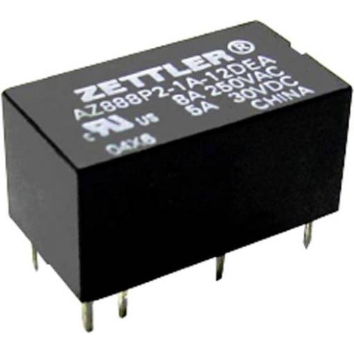 Zettler Electronics, AZ888-1A-12DE relé do DPS, monostabilní, 1 cívka, 240 V/DC, 8, 1 ks