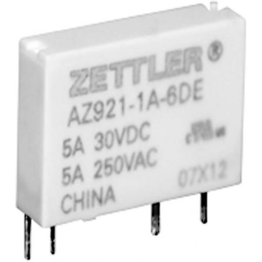 Zettler Electronics, AZ921-1AE-12DEF relé do DPS, monostabilní, 1 cívka, 150 V/DC, 5, 1 ks