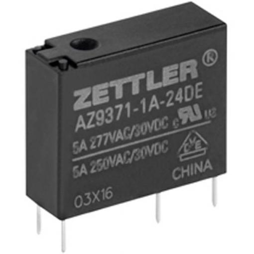 Zettler Electronics, AZ9371-1A-12DE relé do DPS, monostabilní, 1 cívka, 30 V/DC, 5, 1 ks