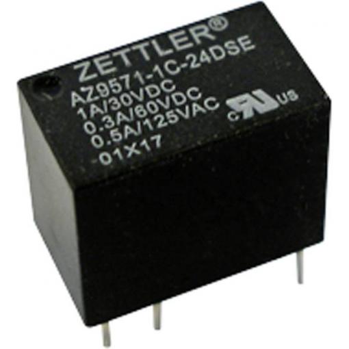 Zettler Electronics, AZ9571-1C-5DSE relé do DPS, monostabilní, 1 cívka, 60 V/DC, 1, 1 ks