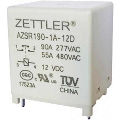 Zettler Electronics Zettler electronics, AZSR190T-1A-24DL relé do DPS, monostabilní, 1 cívka, 100, 1 ks