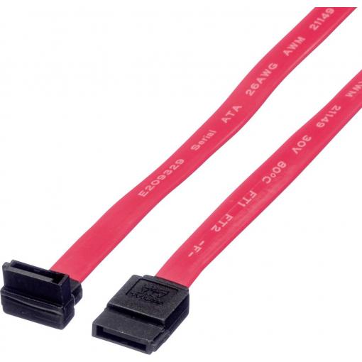 Value PC kabel [1x SATA zástrčka 7-pólová - 1x SATA zástrčka 7-pólová] 0.50 m červená (jasná)