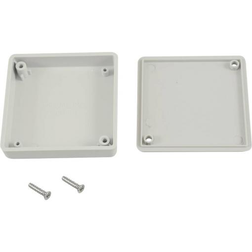 Hammond Electronics 1551TTGY univerzální pouzdro 60 x 60 x 15 ABS šedá 1 ks