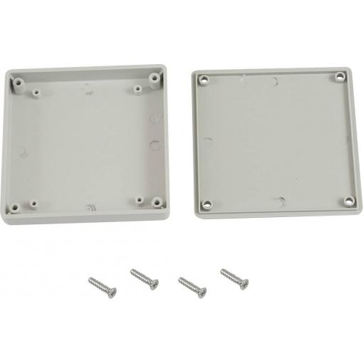 Hammond Electronics 1551XXGY univerzální pouzdro 80 x 80 x 15 ABS šedá 1 ks