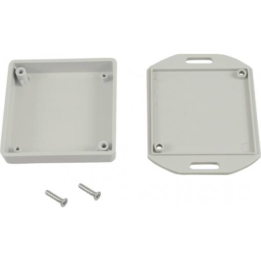 Hammond Electronics 1551TTFLGY univerzální pouzdro 60 x 60 x 15 ABS šedá 1 ks