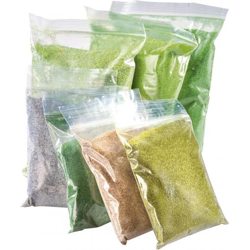 NOCH 75069 posypový materiál horská pastvina, polní mez, letní květiny světle zelená, středně zelená, tmavě zelená , hnědá