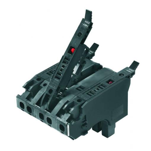 Weidmüller 1961770000, PTSI 4/LD 400V AC, bezpečnostní konektor, 0.5-4 mm², kontakty 5, černá, 1 ks