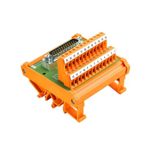 Interface, RSSD, SUB-D plug, in compliance with IEC 807-2 / DIN 41652, 37-pole female, Screw connection RS SD37B UNC 4.40 LP2N Weidmüller Množství: 1 ks