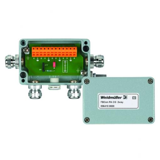 Weidmüller FBCON PA CG 2WAY 8564100000 pasivní box senzor/aktor standardní rozdělovač PROFIBUS-PA 1 ks Piece