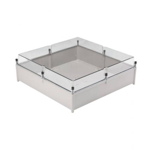 Weidmüller TBF 60/60/21 TRSP 9502870000 univerzální pouzdro 605 x 603 x 210 polyester světle šedá, transparentní 1 ks
