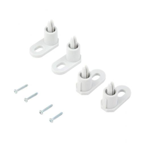 Weidmüller MF FPC upínací sada polyamid šedá (š x v) 19 mm x 40 mm 1 ks