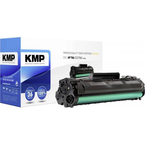 KMP Toner náhradní HP, Troy 78A, CE278A kompatibilní černá 2100 Seiten H-T152 1230,0000