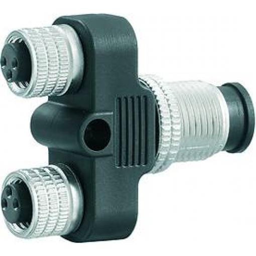 Weidmüller SAI Y-4S M8-M8 rozdělovač a adaptér pro senzory - aktory , 1805660000, piny: 4, 1 ks
