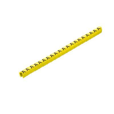 Weidmüller CLI O 10-3 GE/SW X MP označovací klip na kabely Otisk (Kabelový značkovač) X Rozsah vnějšího průměru 2 do 3 mm 0648001687