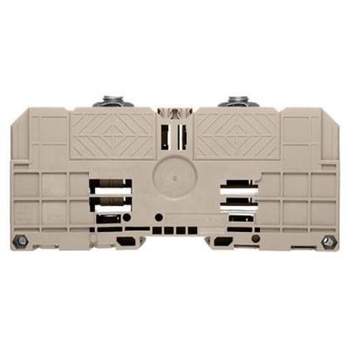W-series terminal with clamping yoke connection, Feed-through terminal, Rated cross-section: 70 mm&sup2;, Threaded stud connection, Direct mounting WFF 70/AH